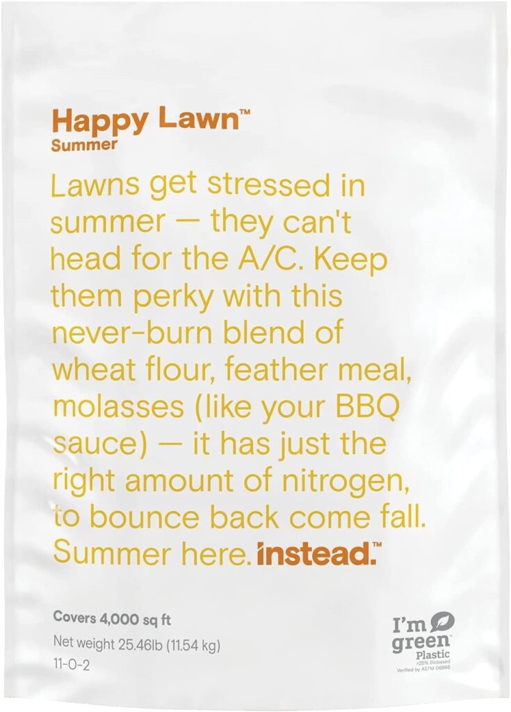 Happy Lawn Natural Summer Fertilizer
