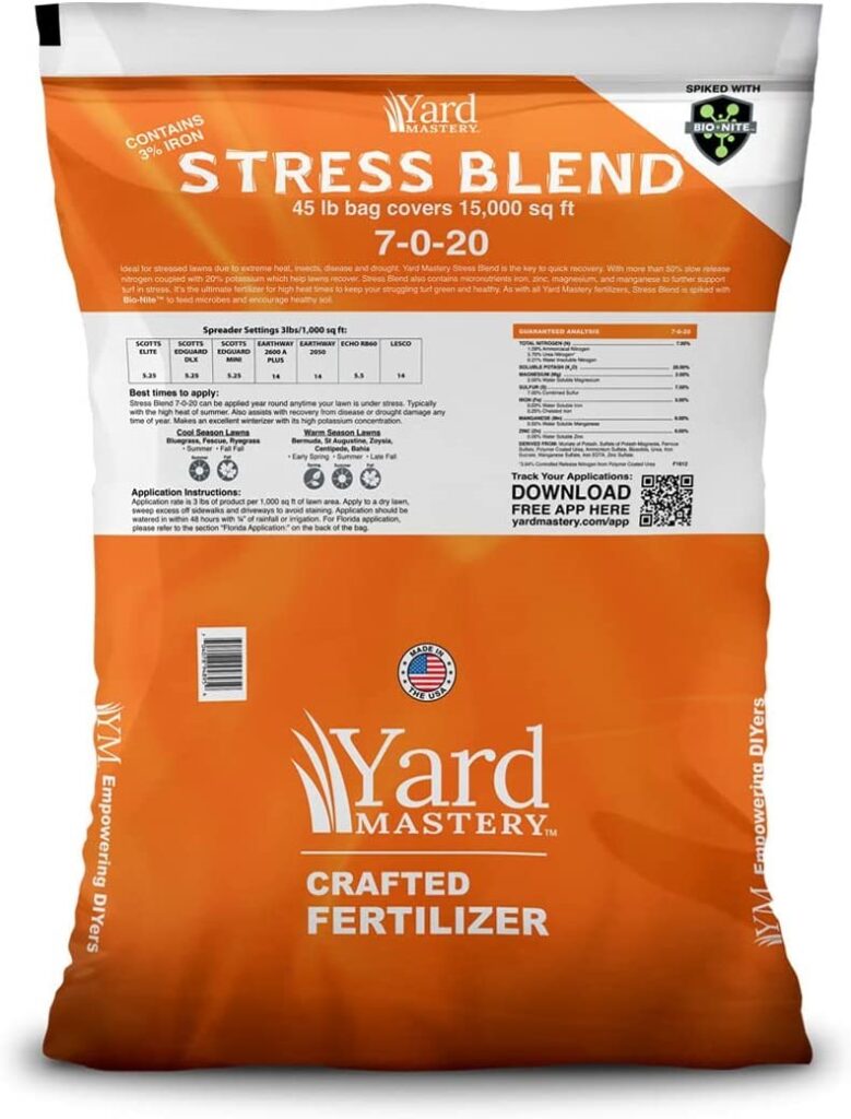 Turf Stress Granular Fertilizer Blend